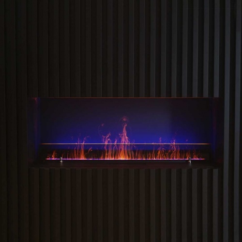 Электроочаг Schönes Feuer 3D FireLine 1200 Blue (с эффектом cинего пламени) в Волжском