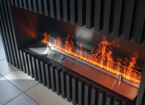Электроочаг Schönes Feuer 3D FireLine 600 со стальной крышкой в Волжском