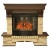 Каминокомплект InterFlame Экстер Rock Beige/Black (темный дуб)+Panoramic 25 в Волжском