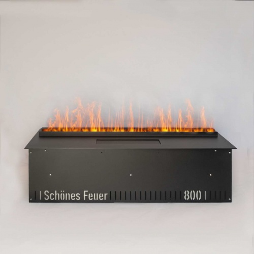 Электроочаг Schönes Feuer 3D FireLine 800 со стальной крышкой в Волжском