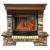 Каминокомплект InterFlame Экстер Rock Beige/Black (темный дуб)+Panoramic 25 в Волжском